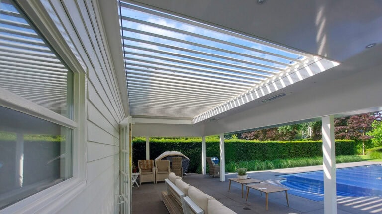 SUNSHIELD 2501107, Quadro lamellendak, Niek Bouwonderneming, Ermelo, NL