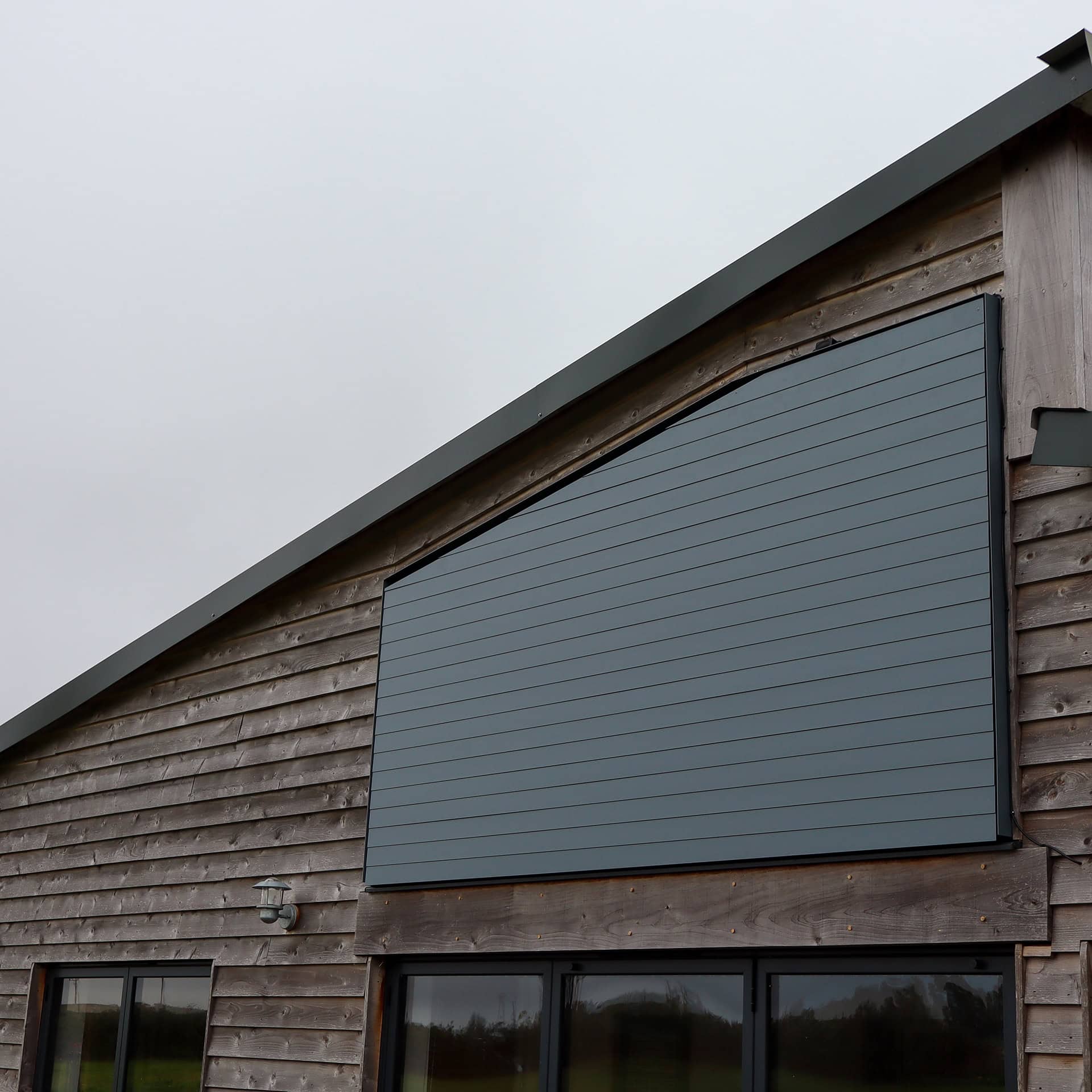 Gesloten lamellen in trapezium vorm