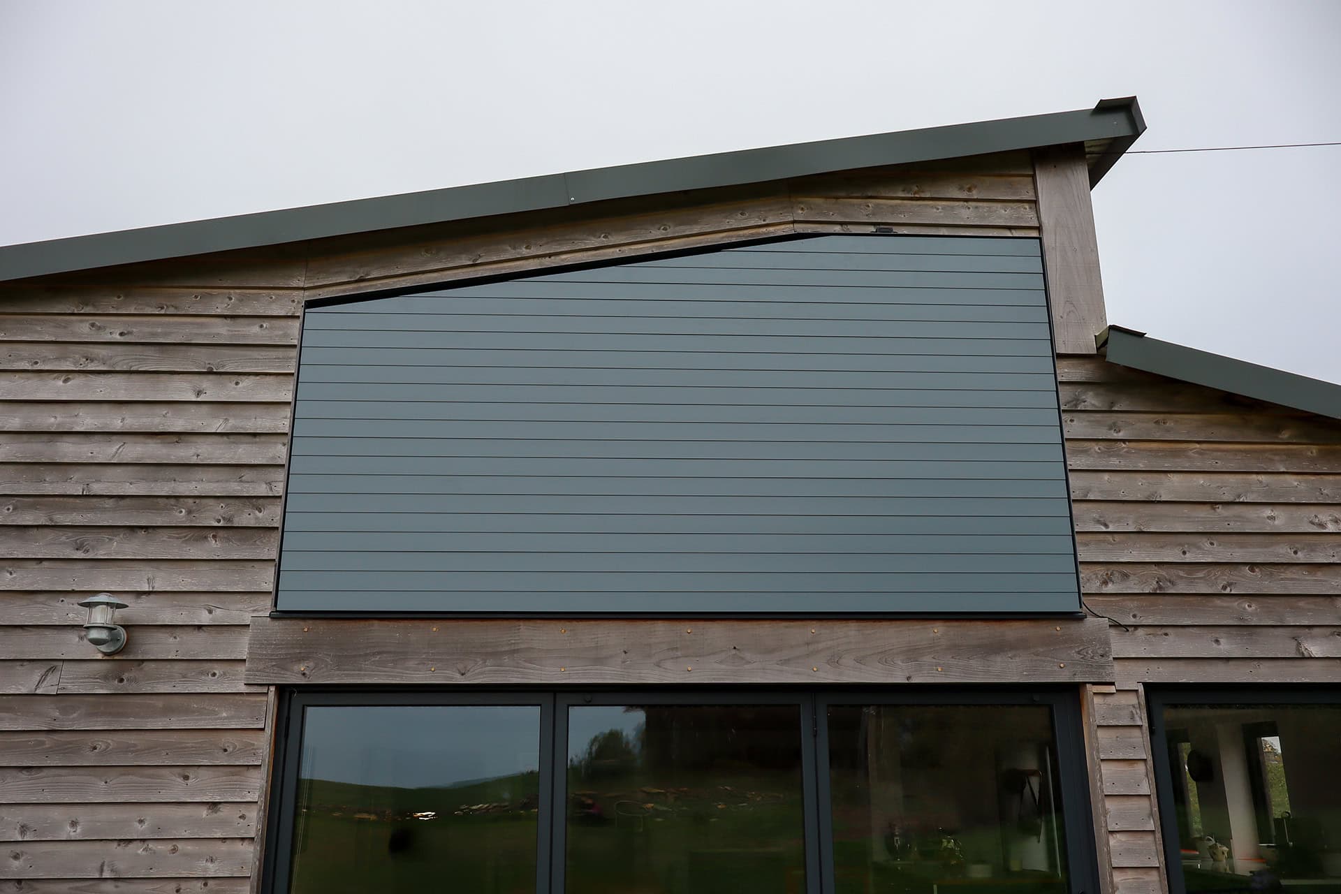 Gesloten lamellen in trapezium vorm