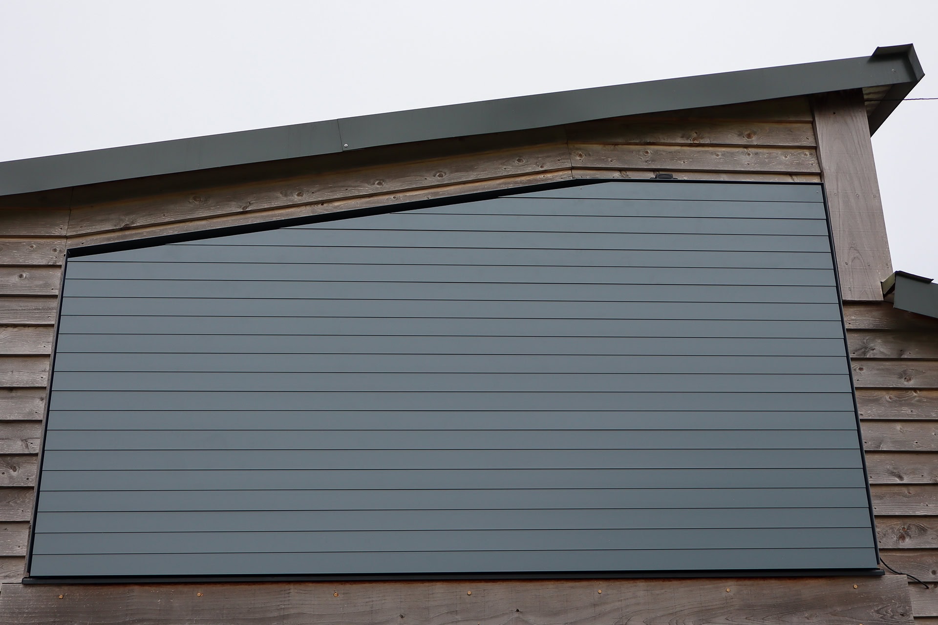 Gesloten lamellen in trapezium vorm