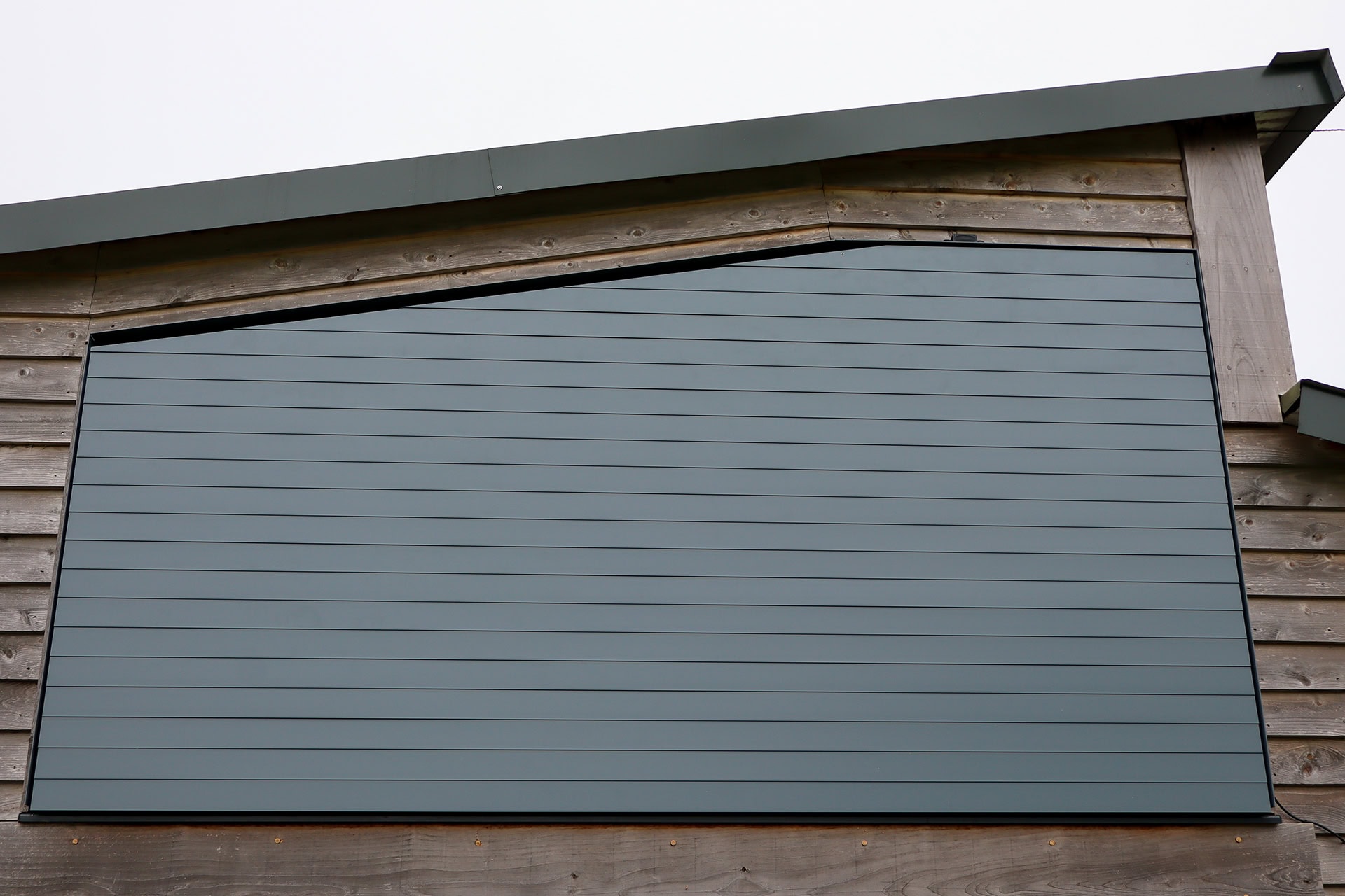 Gesloten lamellen in trapezium vorm